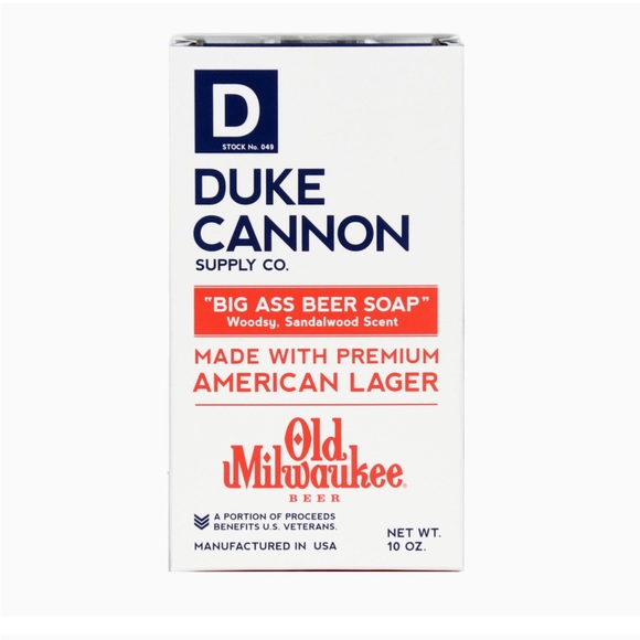 DUKE CANNON BIG BEER SOAP WOODSY Sandalwood Scent 10oz NIB - Picture 3 of 11